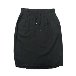 Black Orb Skirt With Pockets